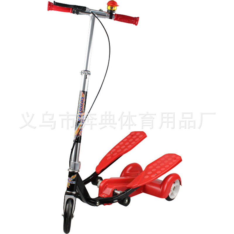 Wholesale of children's double-wing bikes, children's three-wheeled scooters, fitness frog double-pedal bikes, and pedal manufacturers