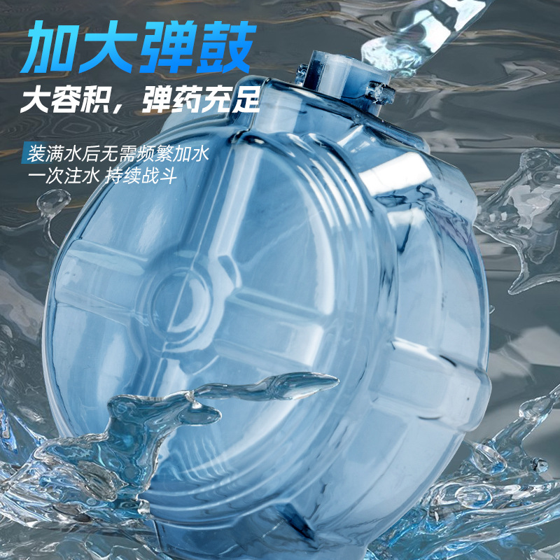 冰鼠电动连发水枪射程远带火光效果大容量儿童玩具细节图