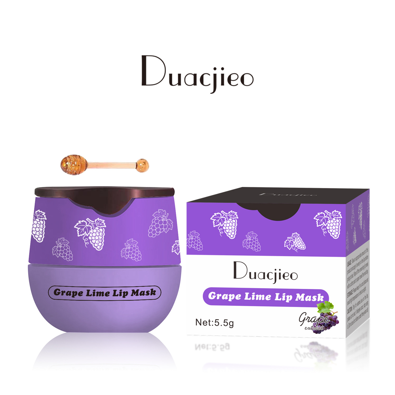 Honey Lip Mask, Lime Moisturizing Lip Mask, Moisturizing Little honey jar, Anti-cracking, reducing lip lines, Lip Care Lipstick, cross-border details Picture
