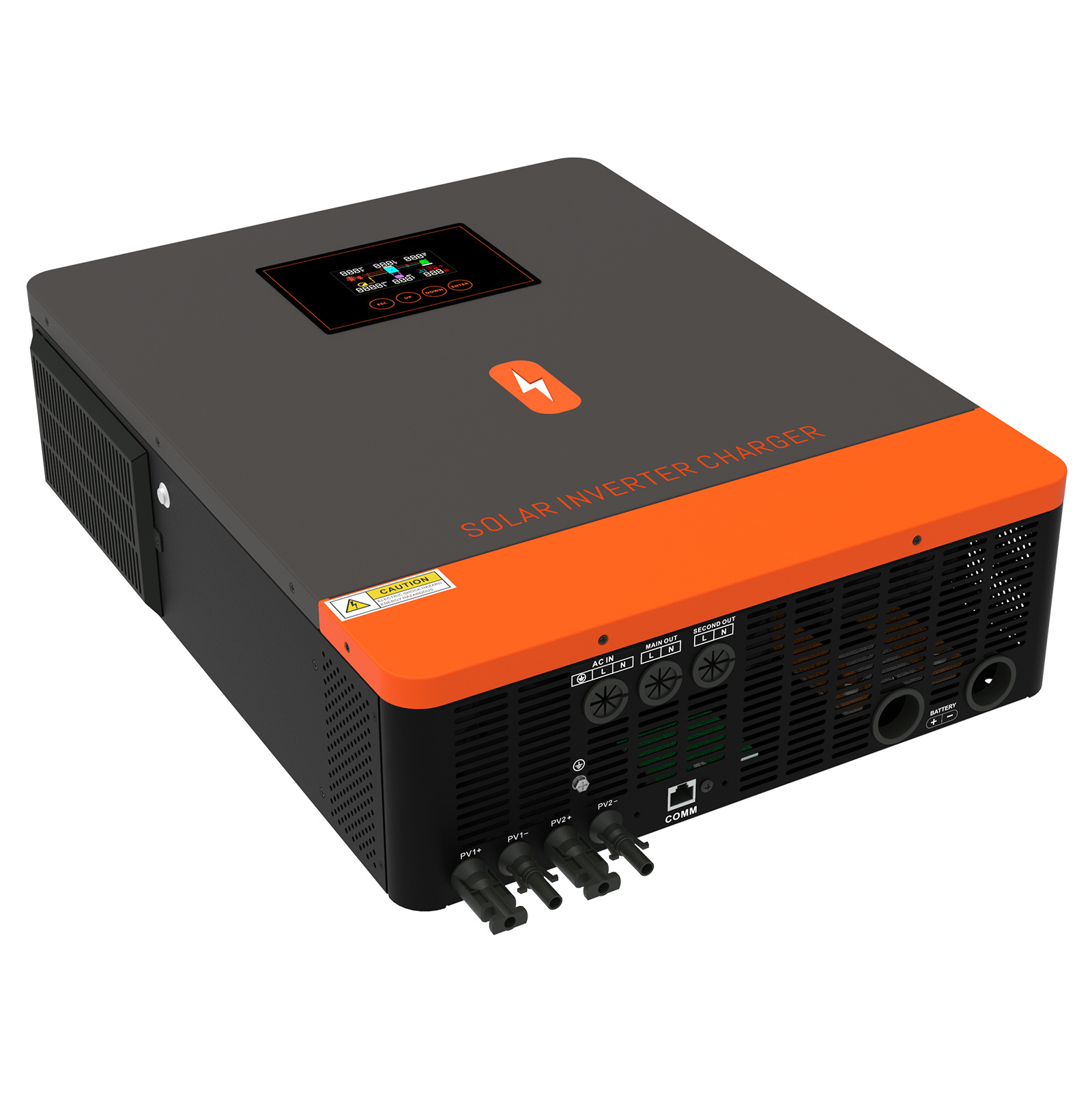 Powmr 10.2KW Solar Hybrid off-grid Inverter MPPT Solar off-grid and connected integrated Machine manufacturer Specification image
