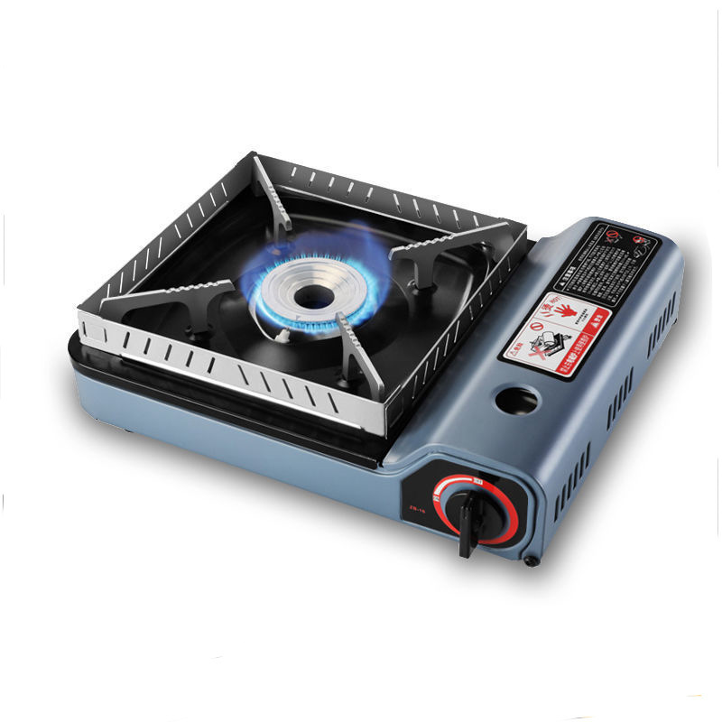 Portable camping cookware, portable gas stove for outdoor cooking, gas stove for outdoor barbecue, magnetic Kas stove details Picture