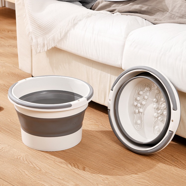 sp sauce foldable foot bath tub, home massage foot basin, constant-temperature foot bath basin, portable wonder Specification image