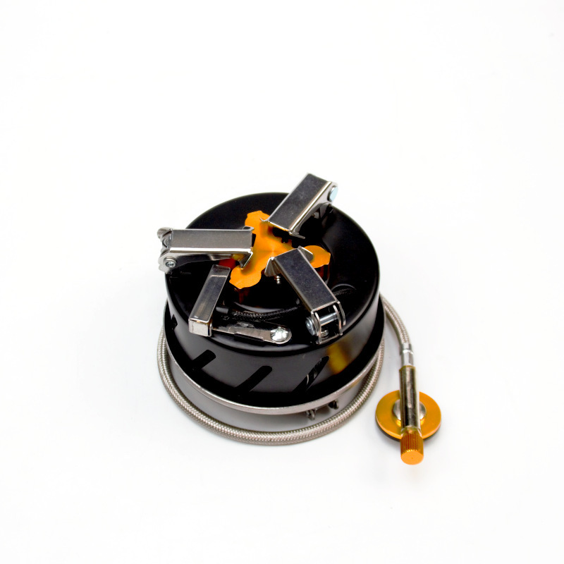 Outdoor picnic five-star fierce stove, three-head stove, portable camping stove, gas, high-altitude liquefied gas, gas stove Specification image