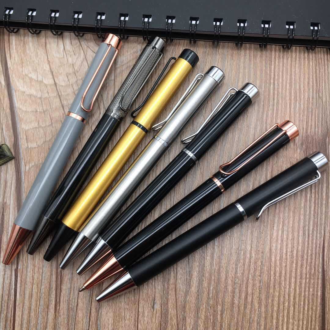 Wholesale of new metal ballpoint pens, advertising pens, rotary ballpoint pens and gift pens from the manufacturer