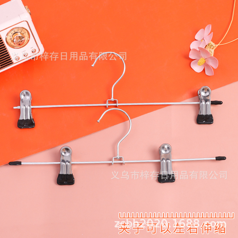 2.7 Steel wire, durable stainless steel multi-functional rack for convenience stores, anti-slip, traceless for drying, high-strength trouser clips Specification image