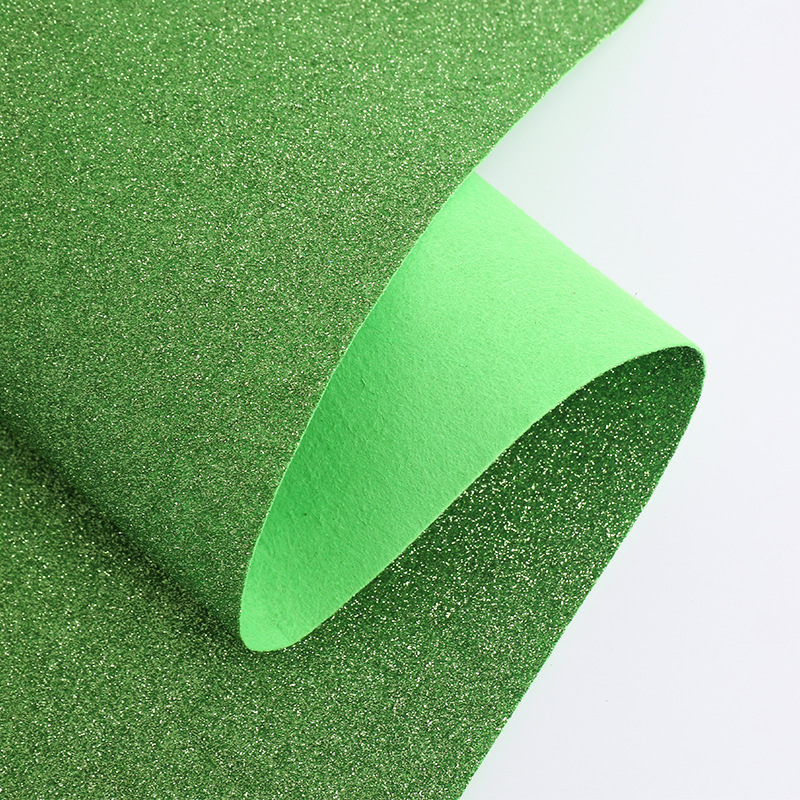 1-millimeter thick felt with gold powder from the source factory, DIY hand-needled cotton for festival decoration Specification image