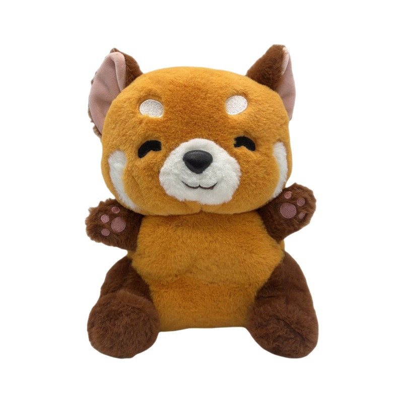 Cross-border toys: Breathing raccoon plush doll, otter baby breathing bear, lulling and sleeping doll wholesale Item Picture