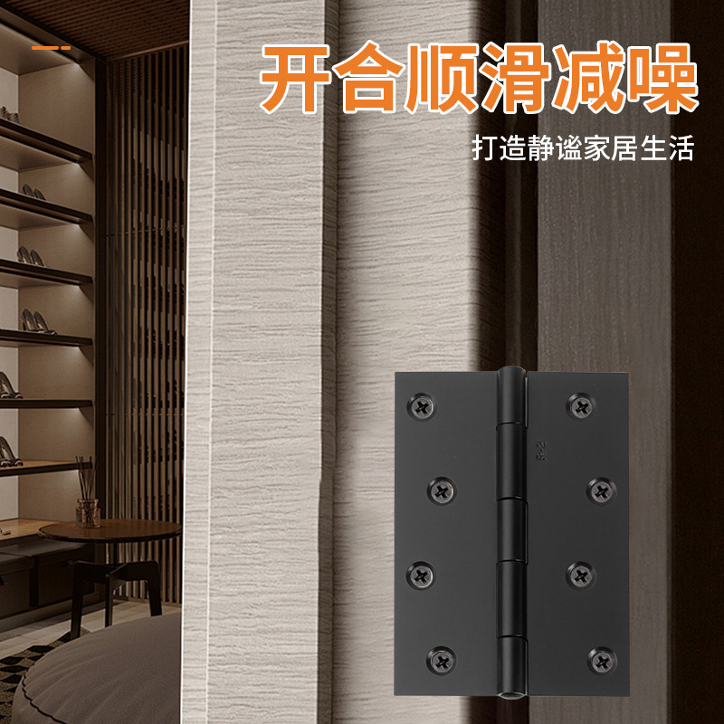 A comprehensive list of hardware accessories for stainless steel hinges, wardrobe doors, swing hinges, folding thickened small hinges, and small folding hinges for doors and Windows Application Scenario