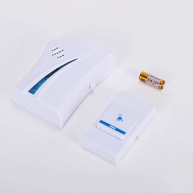 新款无线智能门铃红外线电子感应门铃家用无线警报器