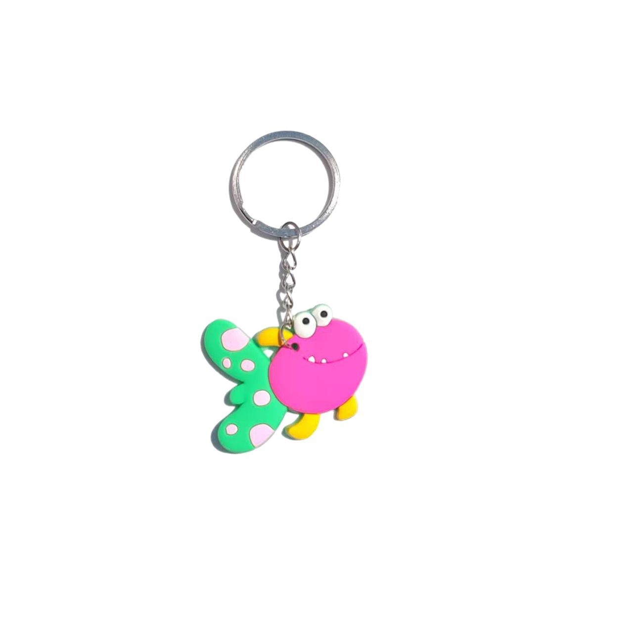 Cross-border Ocean World keychain Cartoon fish key chain PVC soft rubber small gift wholesale, trendy and cute Item Picture