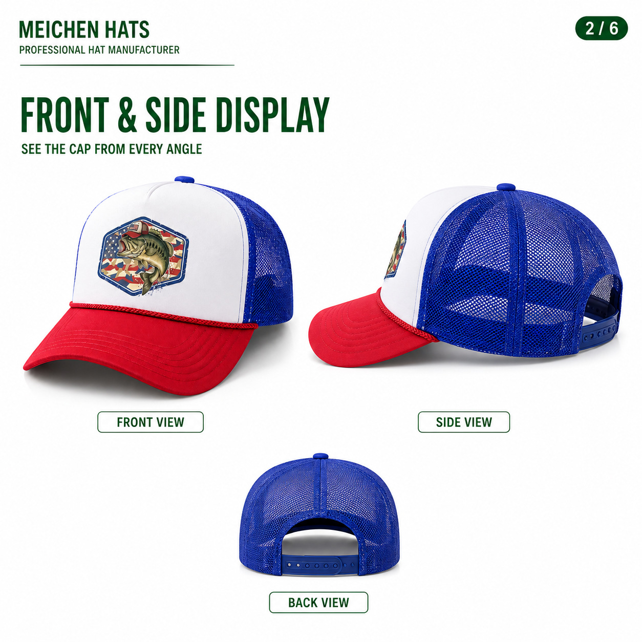 Cross-border exclusive baseball caps, European and American style embroidered baseball caps, custom-made logos from the original factory for export