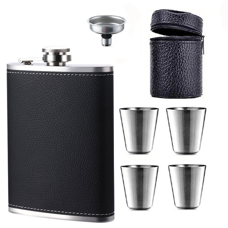 1kg银壶/纯钛酒壶/酒礼盒装/不锈钢酒壶/红酒瓶醒酒器产品图