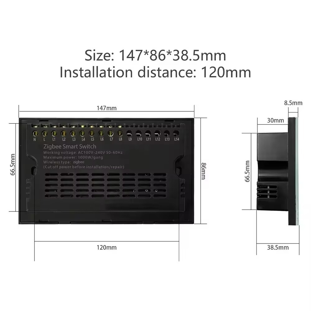 European standard WiFi smart graffiti 16A Israel Wall socket standard power source socket USB /Type-C details Picture