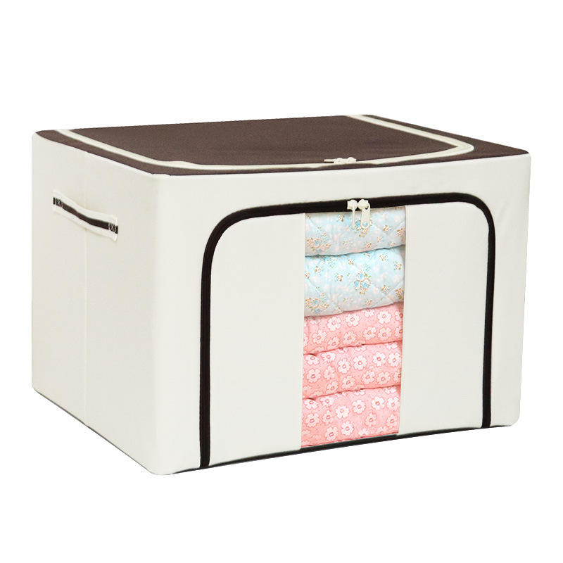 牛津布收纳箱大号可折叠收纳盒装衣被子玩具超大整理箱批发储物细节图