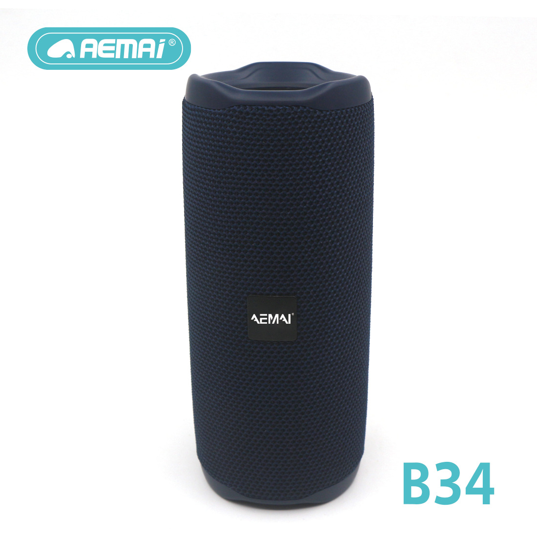 AEMAi's cross-border best-selling B34 Bluetooth speaker, portable hand-held subwoofer, card-inserting USB flash drive, car money collection speaker Item Picture