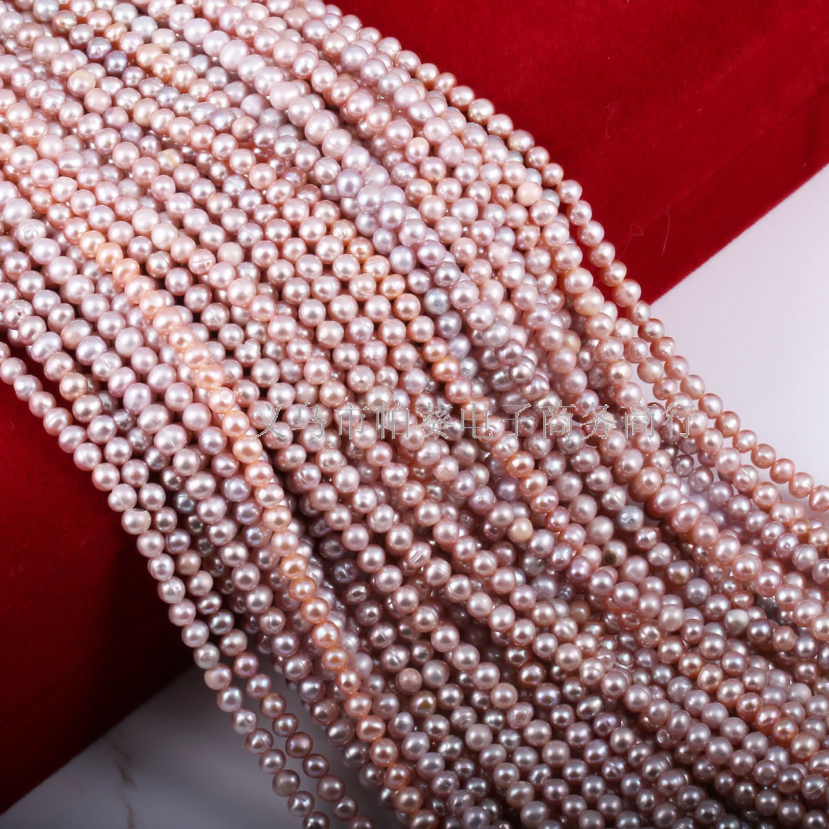 Natural freshwater pearls, nearly round pearl strings, DIY jewelry accessories, handcrafted necklaces, jewelry production and wholesale Application Scenario
