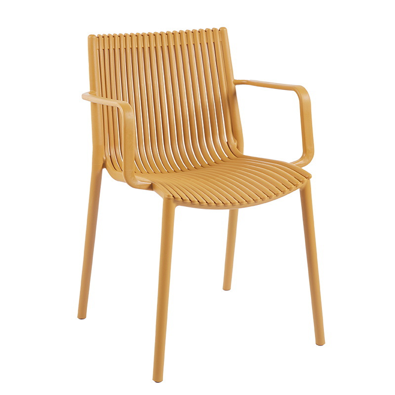 Thickened plastic chairs, Nordic hollowed-out chairs, coffee shop stackable dining chairs, home dining table stools, outdoor garden chairs Item Picture