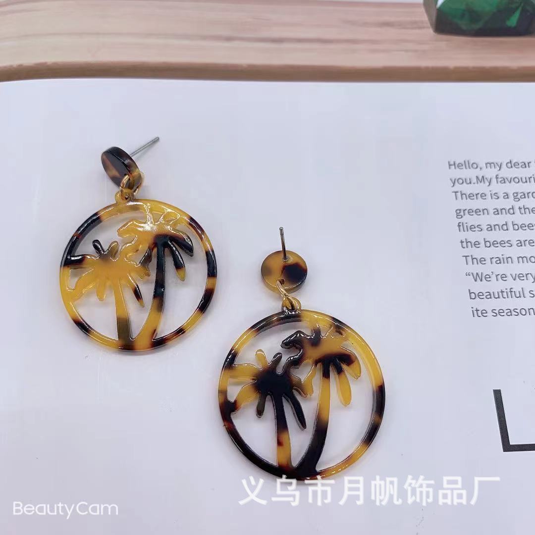 饰品/耳饰/耳环/锆石微镶毛坯耳环/锆石耳饰细节图