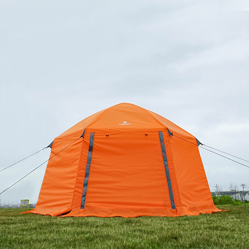 Xanoduji outdoor automatic quick-opening double-layer tent camping thickened rainproof and sun-proof park beach double tent Specification image
