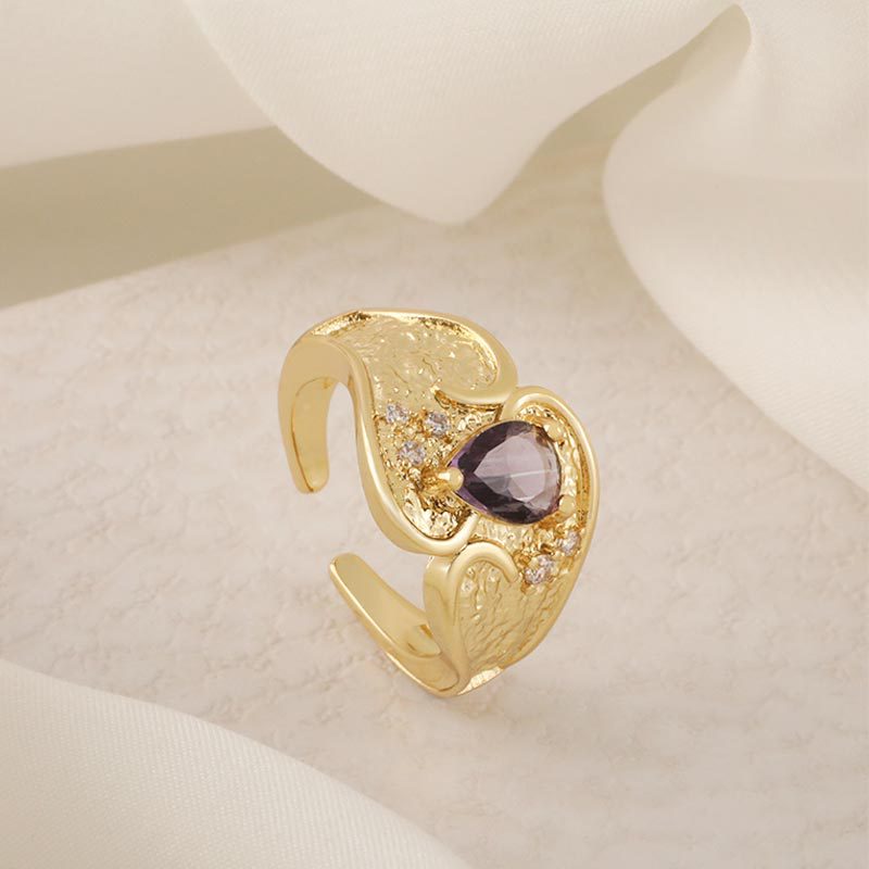 戒指/韩版戒指不掉色/莫桑钻戒指/珍珠戒指/跨境电商产品图