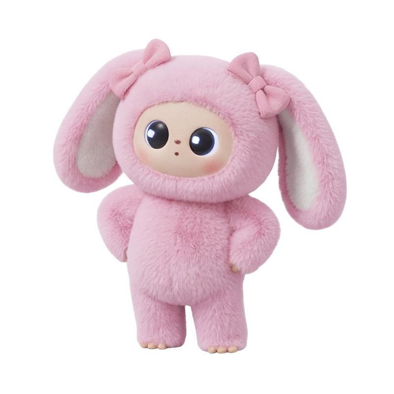 毛绒玩具/玩偶/批发毛绒玩具/潮流玩具/水豚噜噜白底实物图