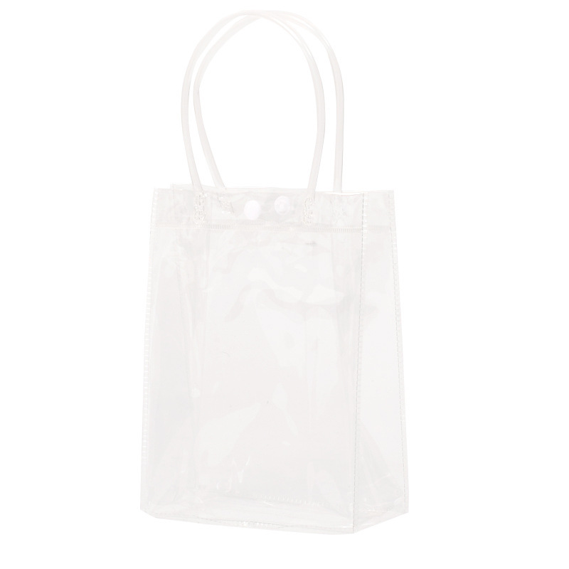 Ready-made pvc handbags, transparent gift bags, small-batch wedding gift bags. Large quantity, favorable price, reusable Item Picture