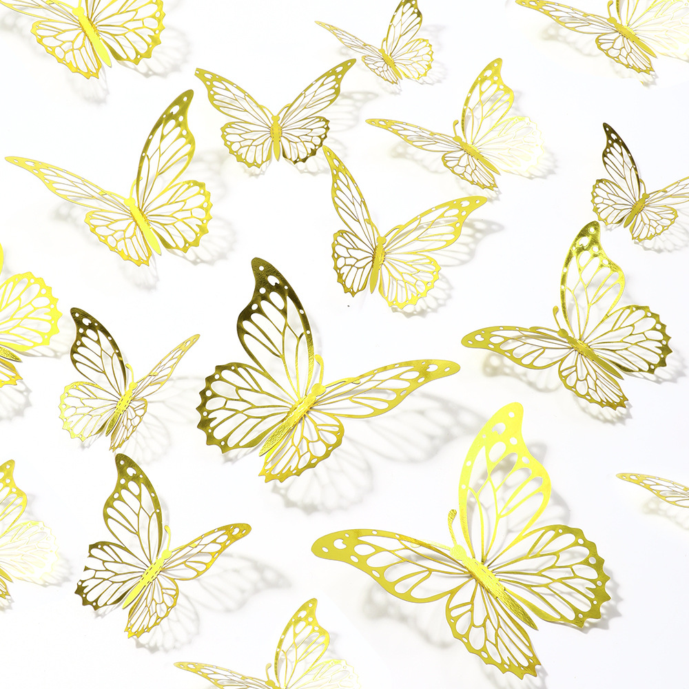 会动的蝴蝶/竹子置物架/电动蝴蝶翅膀/昆虫玩具/仿真花白底实物图