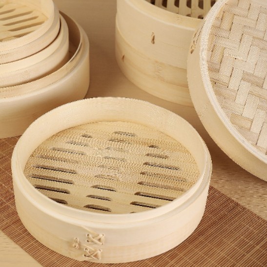 Bamboo steamers, bamboo steamers for steaming buns and dumplings, bulk wholesale, customizable sizes available