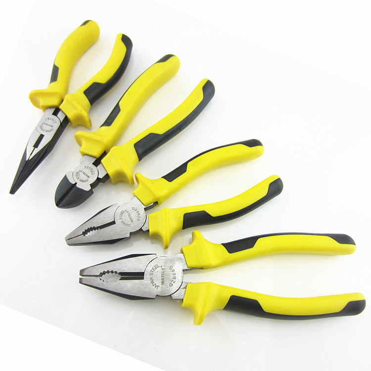 Wholesale of pliers, wire cutters, pointed nose cutters, diagonal nose cutters, and hardware tools. Industrial-grade, pointed nose, long nose, and multi-functional