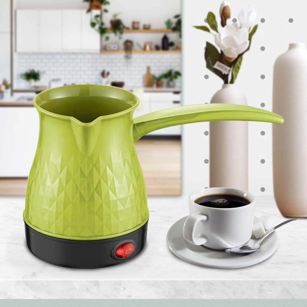 Export trade Turkish electric coffee pot 0.5L stainless steel electric coffee pot factory price mini portable
