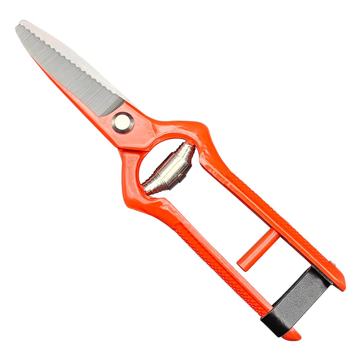 Anti-slip forged flower stalk shears, garden pruning shears, garden and horticultural shears, orchard powder-coated fruit branch shears, branch shears Item Picture