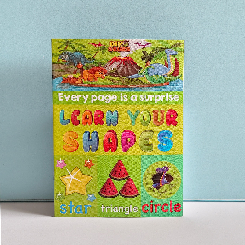 卷卷贴卡通/纸先生/刮画纸卡通/换装贴儿童公主/幼儿园产品图