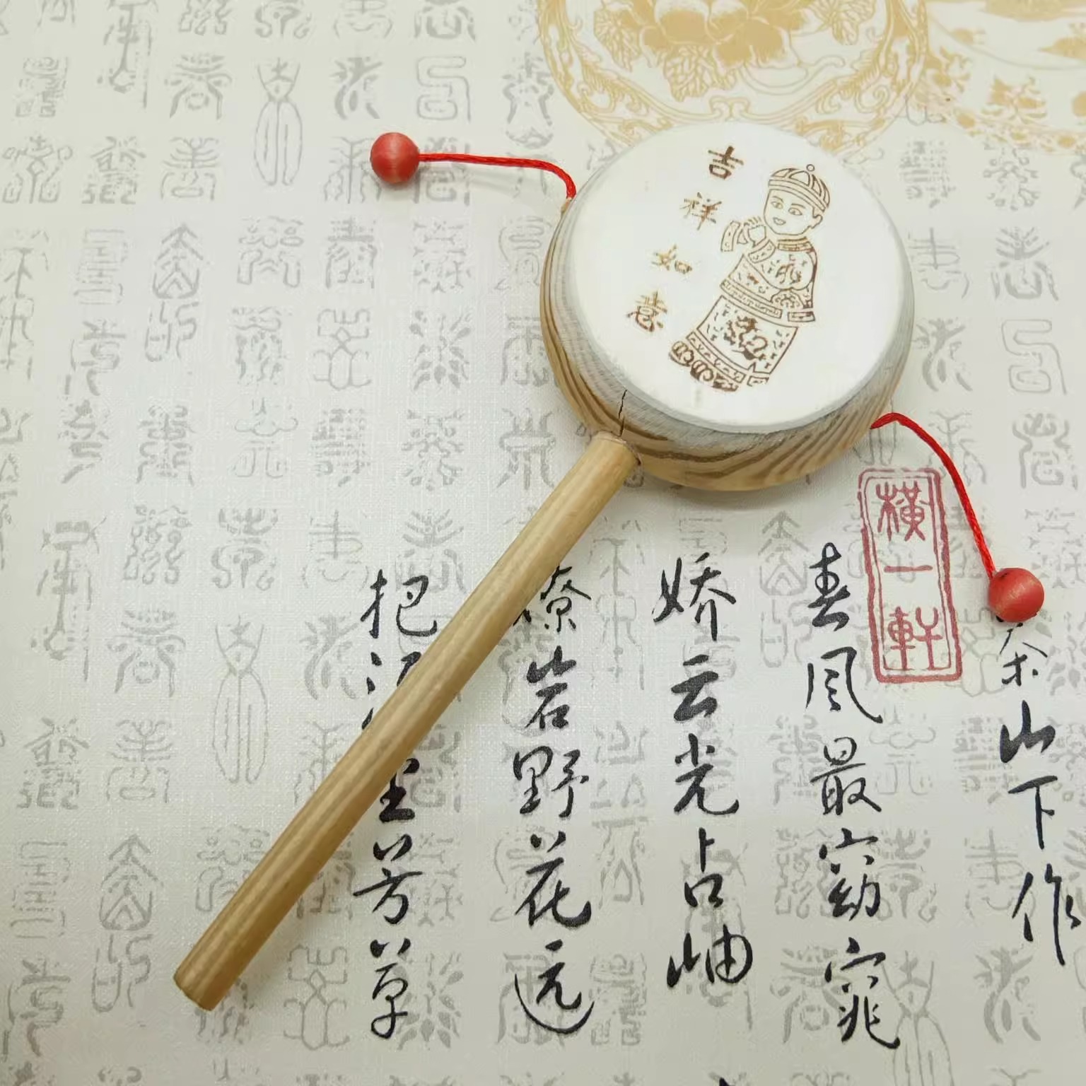 摇铃床铃实物图