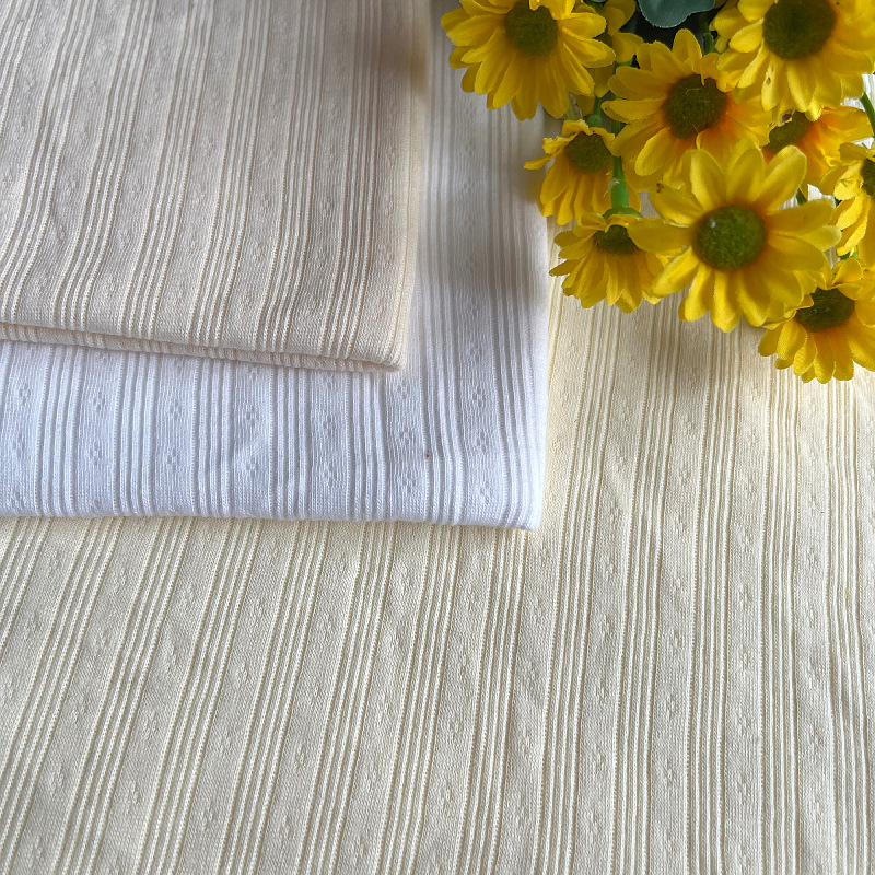 Double-sided knitted jacquard fabric, Class A children's clothing jumpsuit, children's clothing and home wear fabric, spring and summer skin-friendly baby fabric