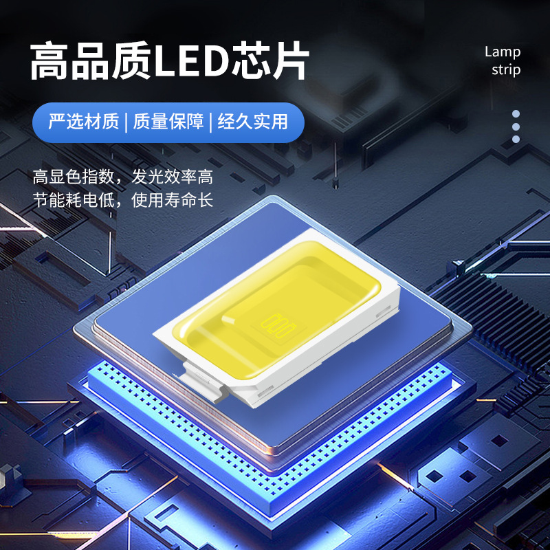 Wholesale 5V low-voltage LED soft light strips, 5mm wide, freely cut and self-adhesive, DIY handcrafted light paintings, fill light mirrors, light strips Application Scenario