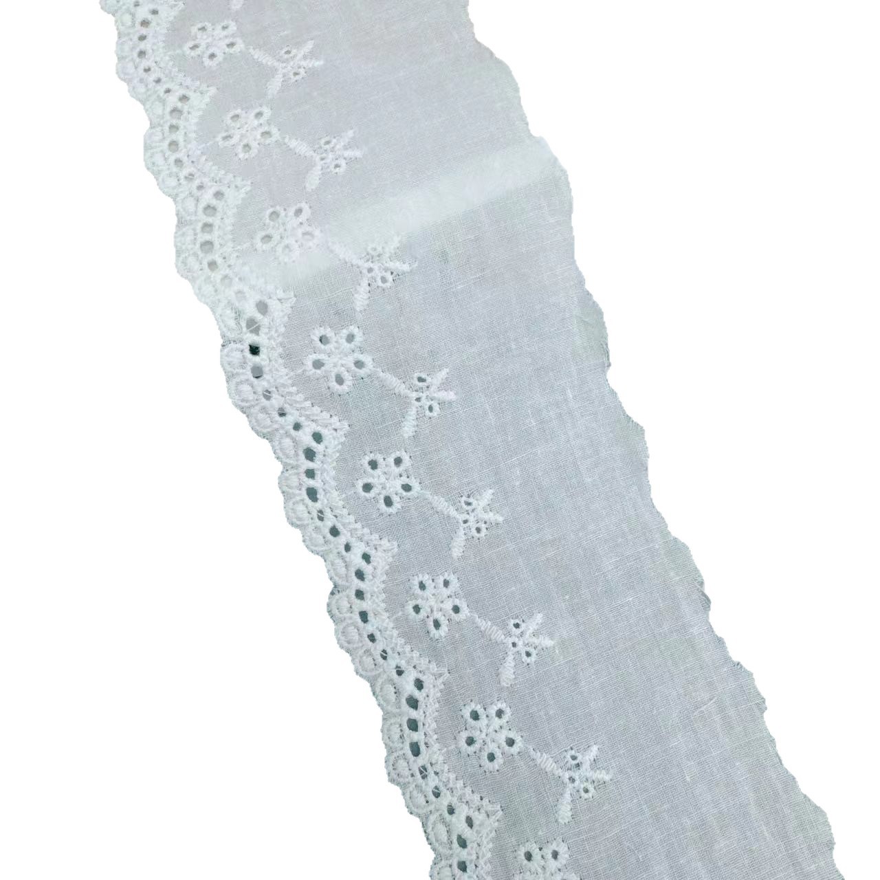 家纺/蕾丝织带白底实物图