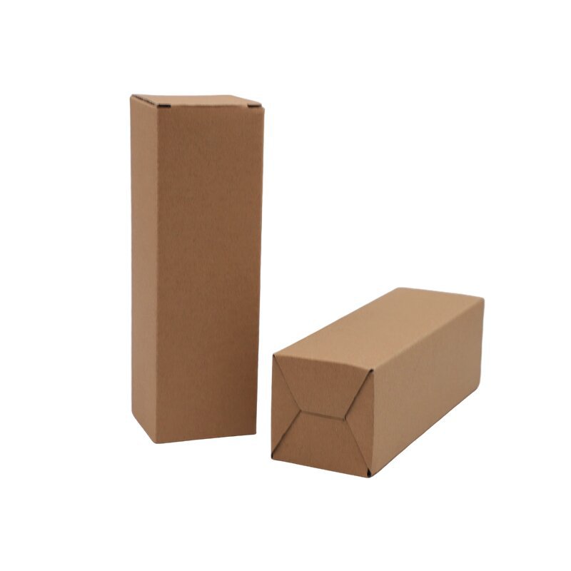 The manufacturer has in stock of rectangular printed packaging boxes, corrugated boxes with bottom cover and corrugated paper boxes for wholesale Specification image