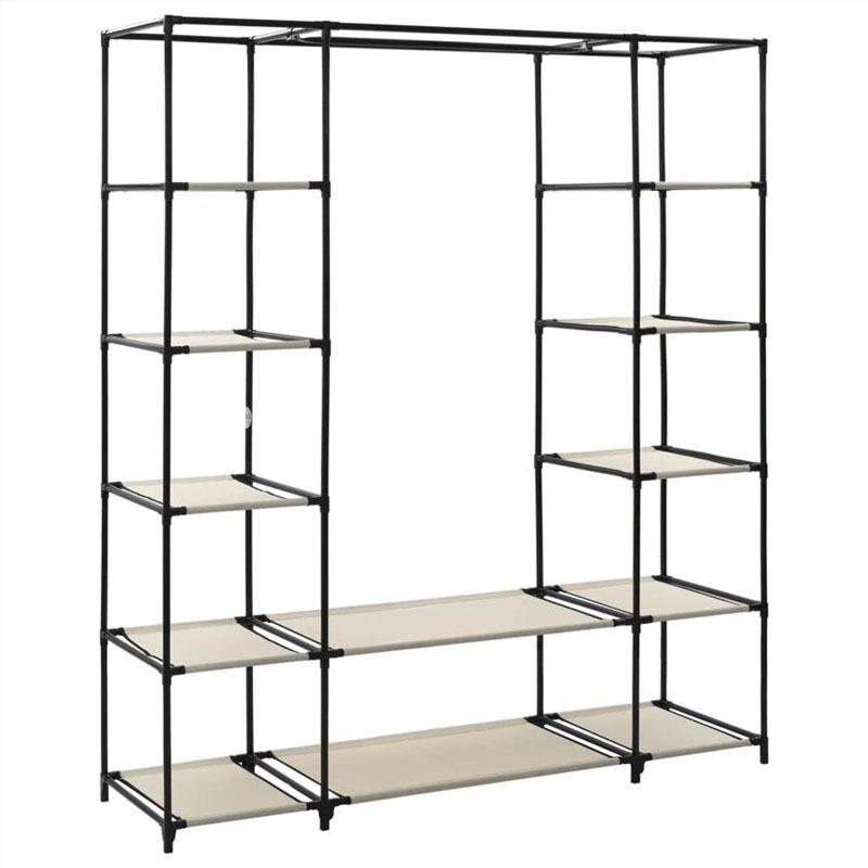 衣柜/折叠衣柜/木柜子/收纳柜防尘/集成家居白底实物图