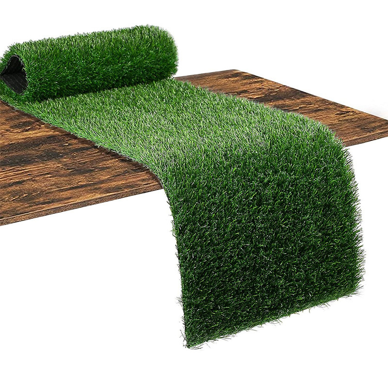 Amazon's best-selling artificial turf table flags, artificial turf placemats, desktop decorations, cross-border turf factory
