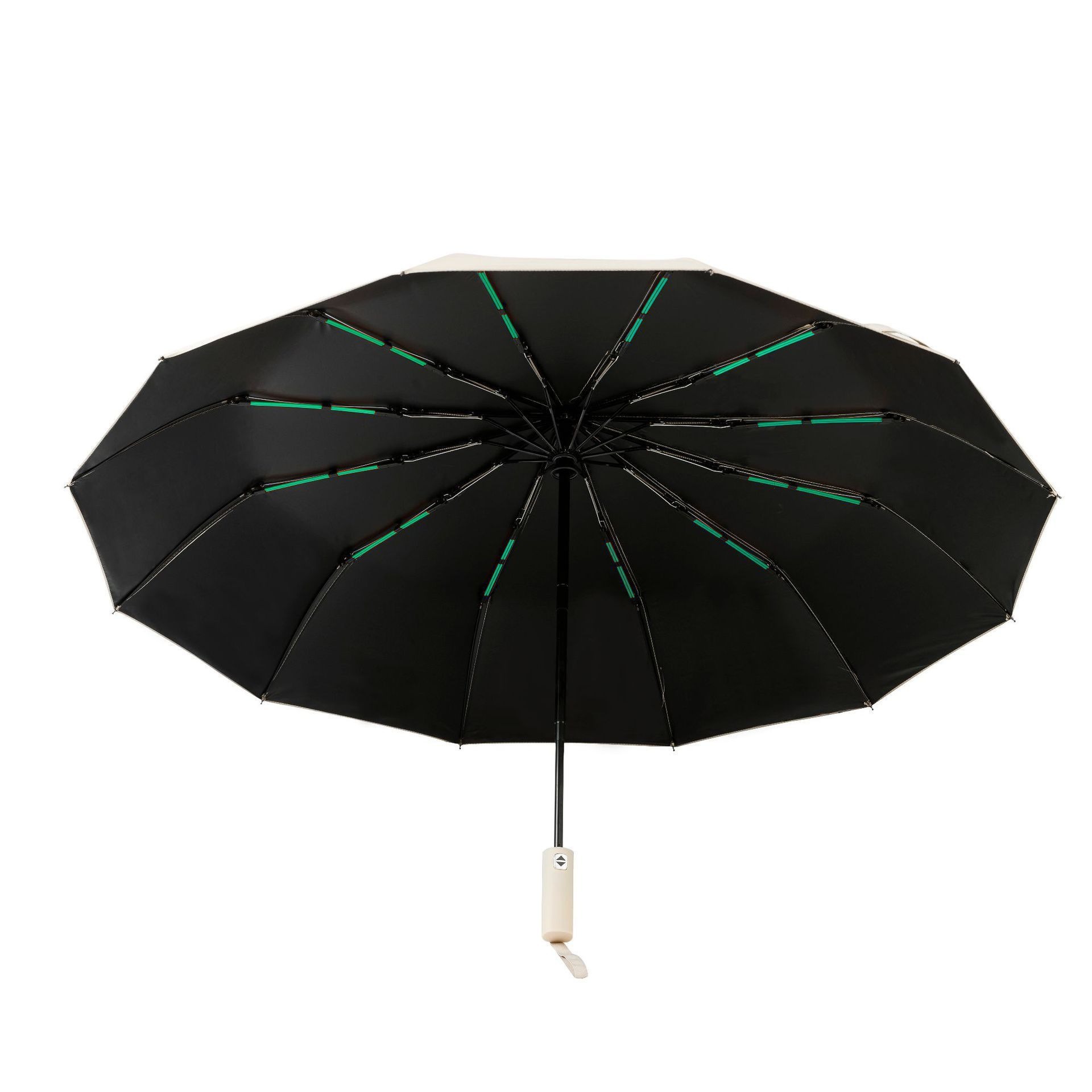 全自动加大雨伞晴雨两用黑胶防晒太阳伞折叠高级感批发定制遮阳伞