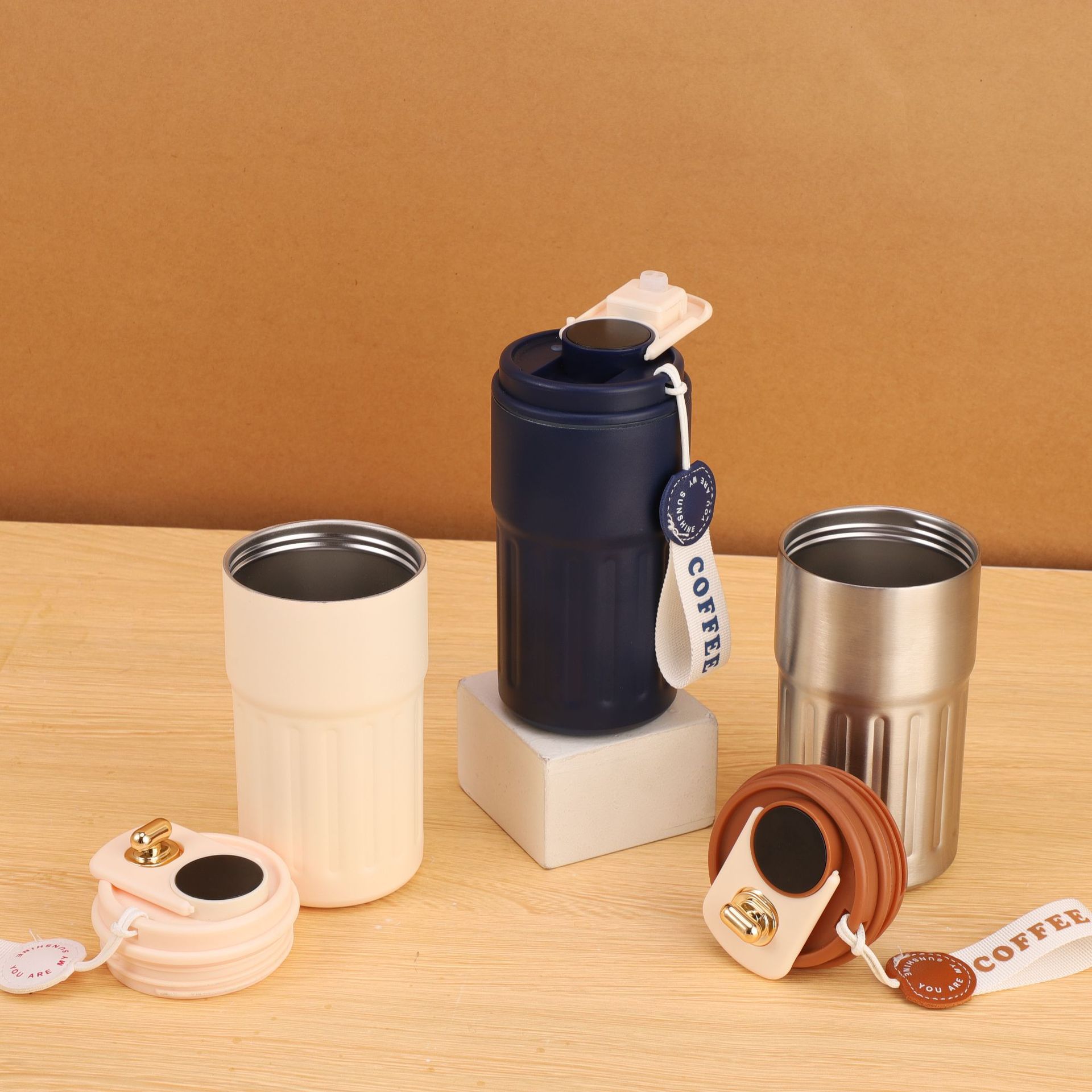 Jingdezhen ceramic pure titanium coffee cup Cross-border mixing cup
