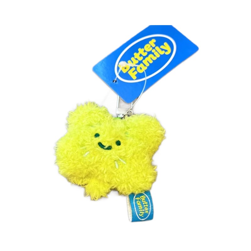 星星人/钥匙扣公仔挂件/挂件/毛绒挂件/包包挂件白底实物图