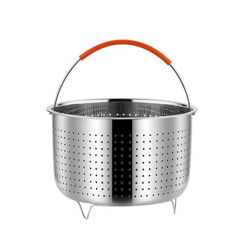 316 stainless steel electric rice cooker, rice steamer, draining rice, electric pressure cooker, sugar steaming rice basket, rice and soup separation steaming cage Item Picture
