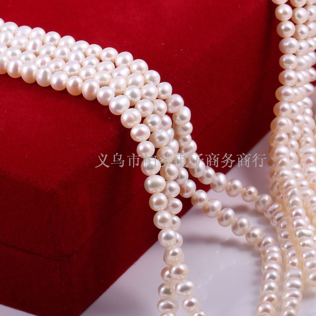 Exquisite natural freshwater pearls, nearly round pearl strings with minor flaws, DIY jewelry accessories, handcrafted jewelry Application Scenario