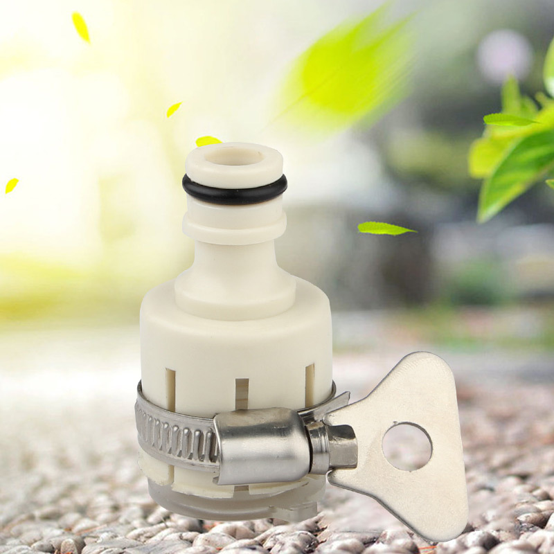 厂家直供PVC奶嘴万能接头黑奶嘴4分6分接头防脱落水龙头接头现货