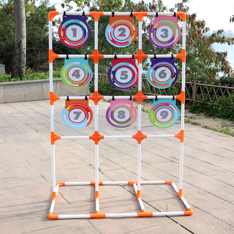 Nine-square grid frisbee, sports toys, games, parent-child team building, outdoor activities, props and equipment, training children Specification image