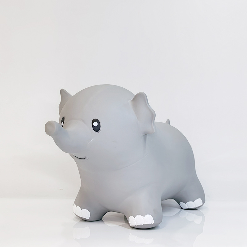 跳跳小象 PVC跳跳马儿童充气玩具橡皮马幼儿园室内蹦蹦跳跳玩具细节图