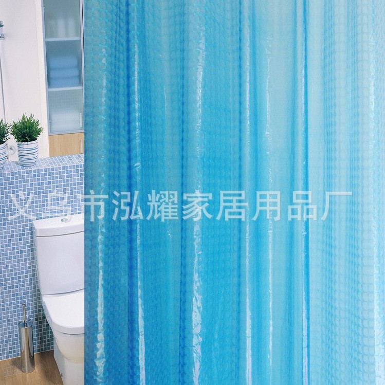 浴帘涤纶/浴室帘欧式/折叠浴帘/浴室帘peva/浴室帘女人简约细节图