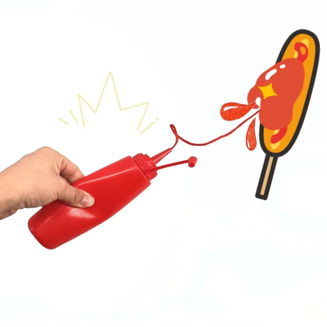 Influenciador pasta de tomate juguete juguete jugos de tomate parodia descompresión escultura de arena susto botella de tomate Item Picture