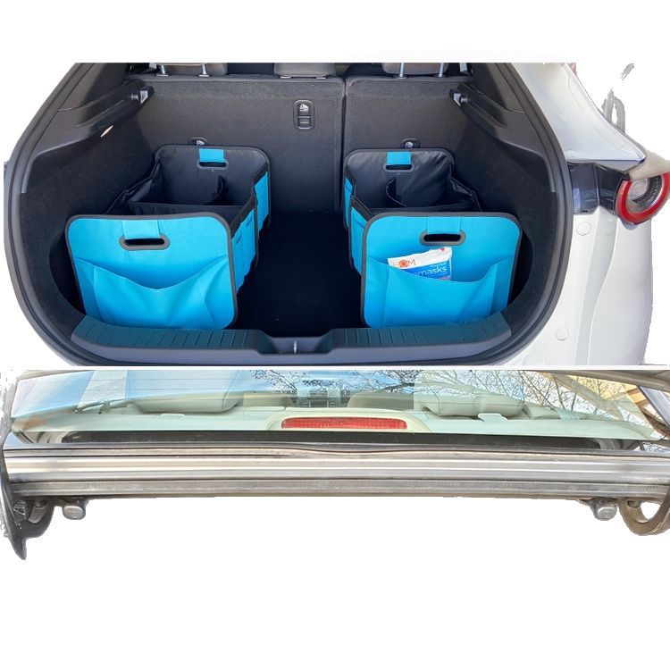 Cross-border outdoor car storage box, Amazon car storage box, car storage hand-held folding trunk manufacturer Item Picture